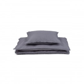 Louise single bedding - stone grey