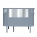 The NEW Sebra Baby & Junior bed - forest lake blue