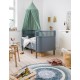 The NEW Sebra Baby & Junior bed - forest lake blue