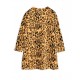Basic leopard long sleeve dress