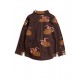 Posh guinea pig shirt - brown