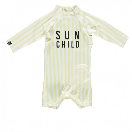 "Sun Child" one piece baby swimsuit