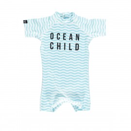 "Ocean Child" one piece baby swimsuit