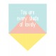 Every shade of lovely quote decal