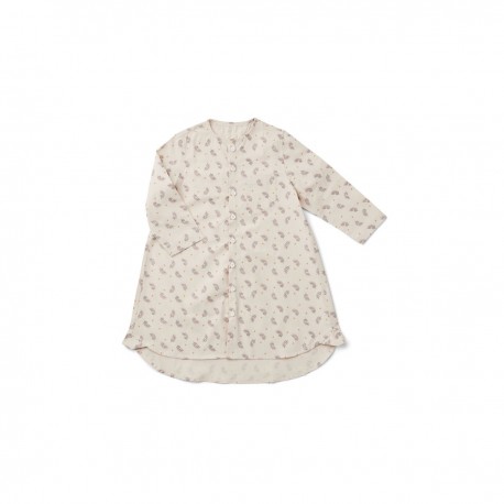 Evy Pyjamas Dress - Fern/rose