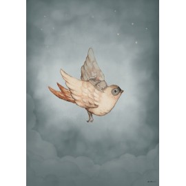 Mrs. Mighetto DEAR SPARROW, 50x70cm