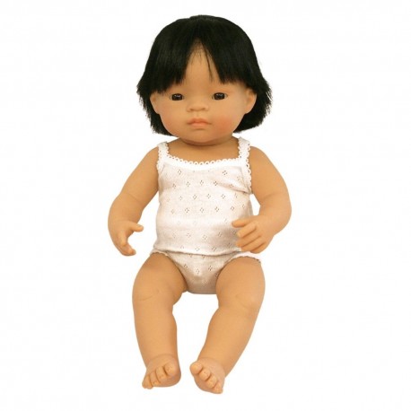 BABY DOLL ASIAN BOY 38CM