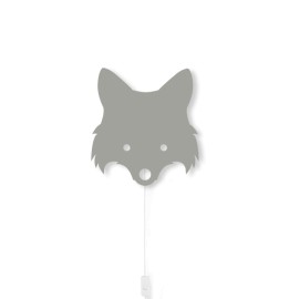 Fox Lamp - dusty green
