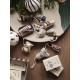 Copenhagen Embroidered Ornaments - Kringle