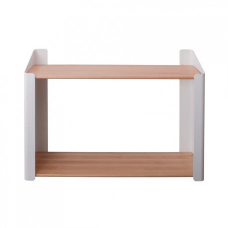 Embrace shelf, double, classic white