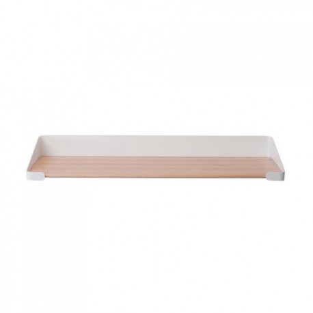 Embrace shelf, single, classic white