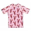 "Lazy Lobster" UV swim tee