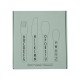 ABC kids cutlery- Tritan green