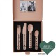 ABC kids cutlery- Tritan rose