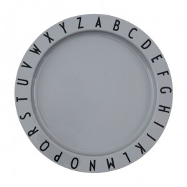 ABC plate- Tritan grey