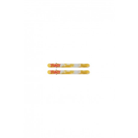 HAIR CLIPS - yellow