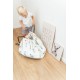Play and go playmat and storage bag - train map & bear