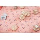 Play and go soft baby playmat and storage bag - Animal faces