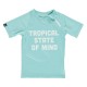 "Tropical state of mind" UV swim tee