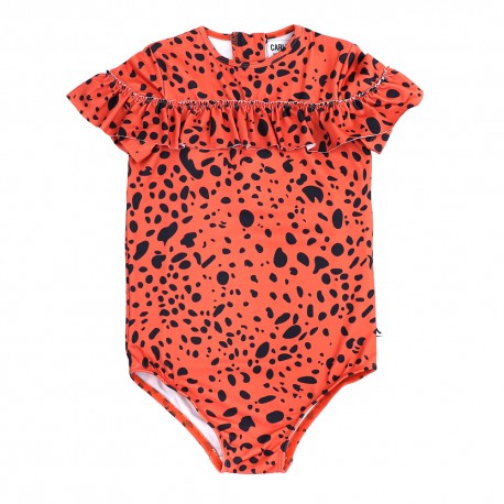 Swimsuit spotted animal UPF50