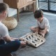 Wooden soccer game