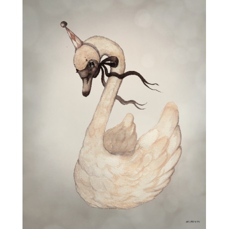 Mrs. Mighetto MISS SWAN, 50x70cm