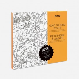 ACADEMY MUSEUM X OMY COLORING SHEET