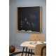 Oakee blackboard with oak frame