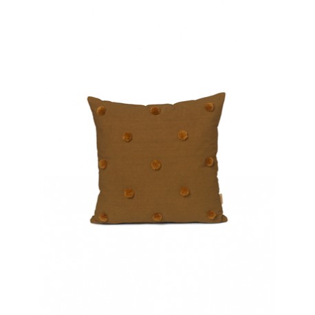 Dot Tufted Cushion - Sugar Kelp / Mustard