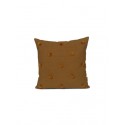 Dot Tufted Cushion - Sugar Kelp / Mustard