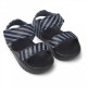 Blumer sandals - Blue wave/black