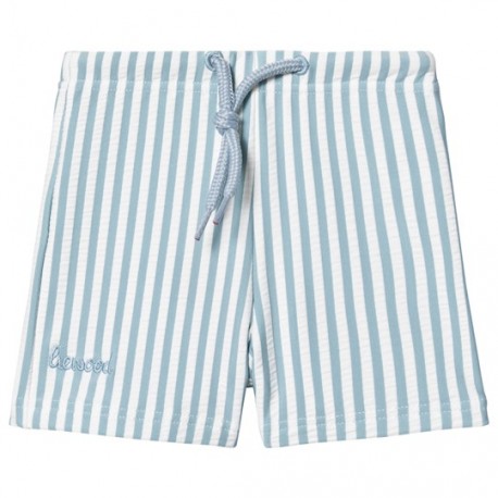Otto Swim Pants - Sea blue/white