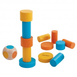 Wooden stacking game