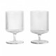 Ripple wine glasses - set of 2