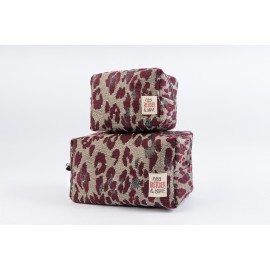 Cube Pouch Leo Bordeaux - Large