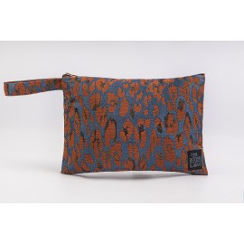 Flat Pouch Leo-Terracotta - Small