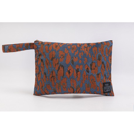 Flat Pouch Leo-Terracotta - Small