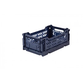 Aykasa folding crate - mini navy