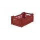 Aykasa folding crate - mini tile red