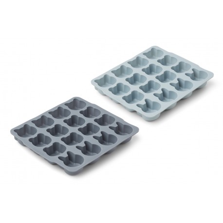 Mariam cake pan- 2pack - blue