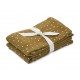 Lewis Muslin Cloth- Confetti olive - 2pack
