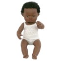 BABY DOLL AFRICAN BOY 38CM NO CLOTHES!