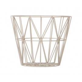 Wire Basket Yellow - Small