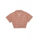 ARLETTE SHIRT - CARAMEL CHECK