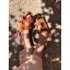 Liilu x LMDi sandals - rust brown