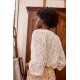 WOMEN Blouse Maribel - cream lace