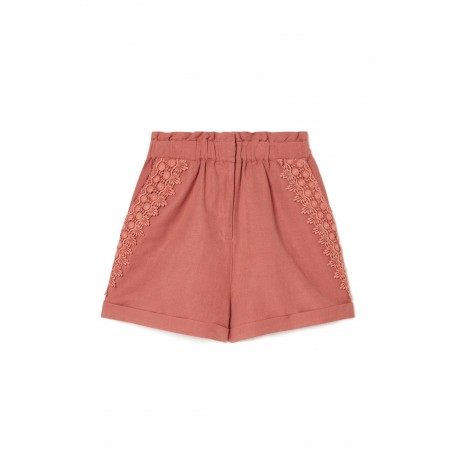 WOMEN shorts Anton - terracotta