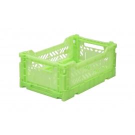 Aykasa folding crate - mini fluorescent