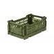 Aykasa folding crate - mini khaki