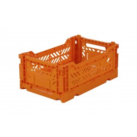 Aykasa folding crate - mini orange